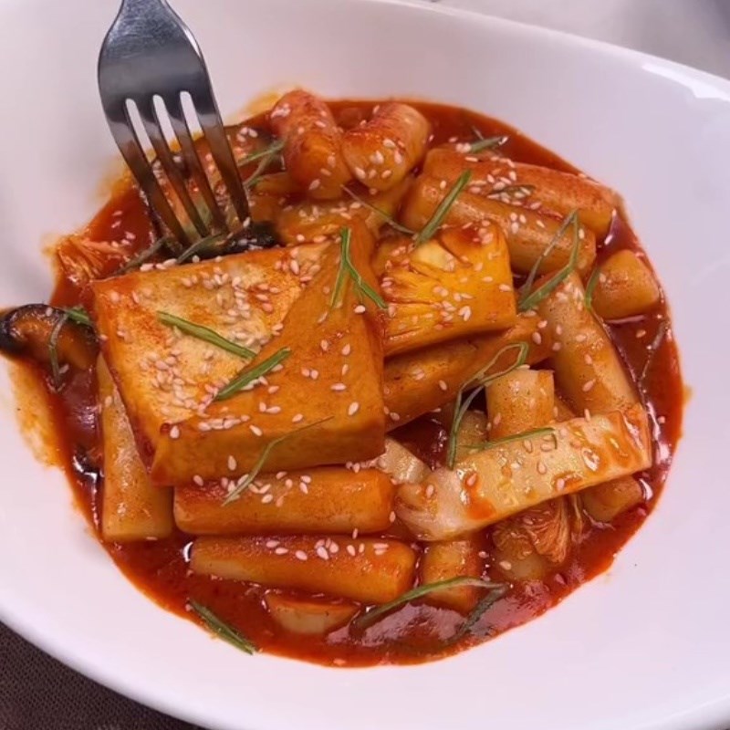 Bước 5 Thành phầm Nấu tokbokki chay