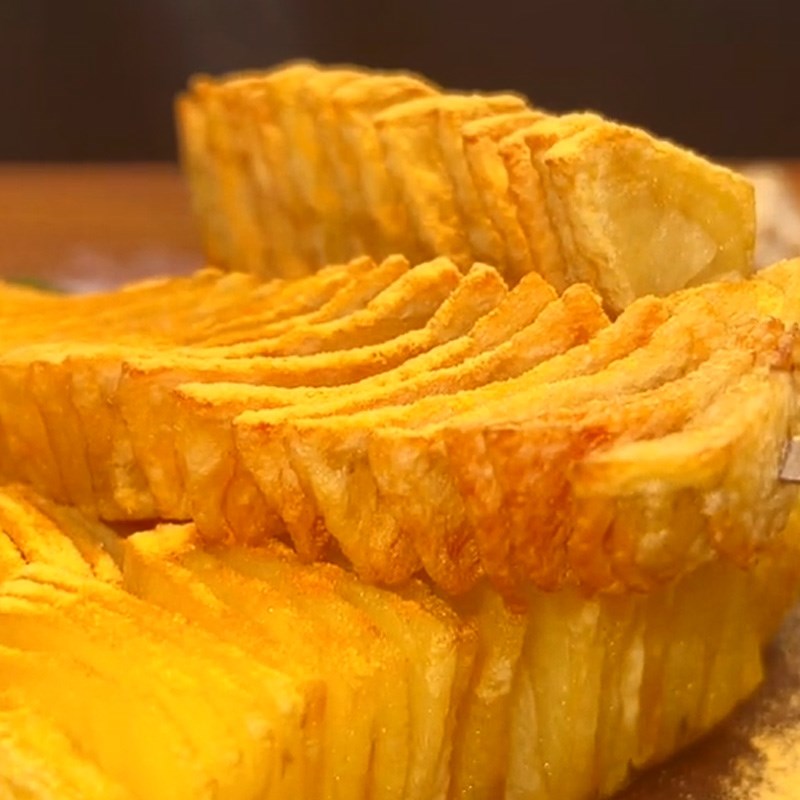 Bước 3 Thành phẩm Khoai tây lốc xoáy (Công thức được chia sẻ từ TikTok Vào bếp cùng Điện máy XANH)