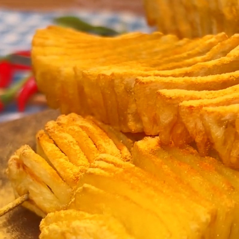 Bước 3 Thành phẩm Khoai tây lốc xoáy (Công thức được chia sẻ từ TikTok Vào bếp cùng Điện máy XANH)