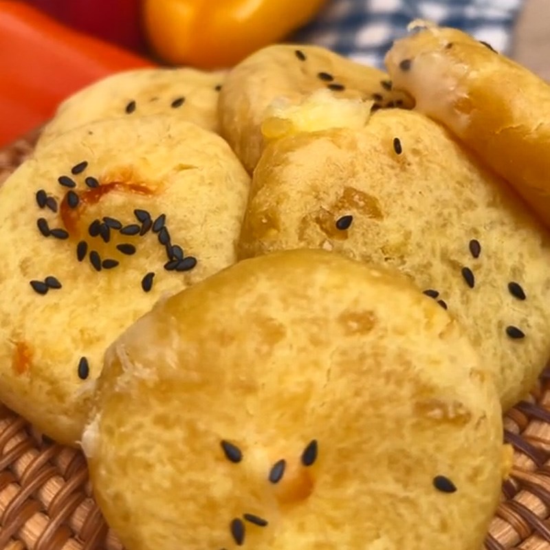 Bước 3 Thành phẩm Bánh khoai lang phô mai (Công thức được chia sẻ từ TikTok Vào bếp cùng Điện máy XANH)