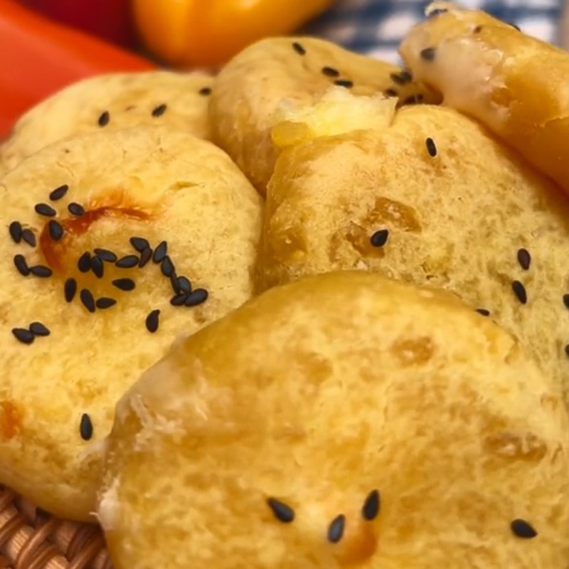Bước 3 Thành phẩm Bánh khoai lang phô mai (Công thức được chia sẻ từ TikTok Vào bếp cùng Điện máy XANH)