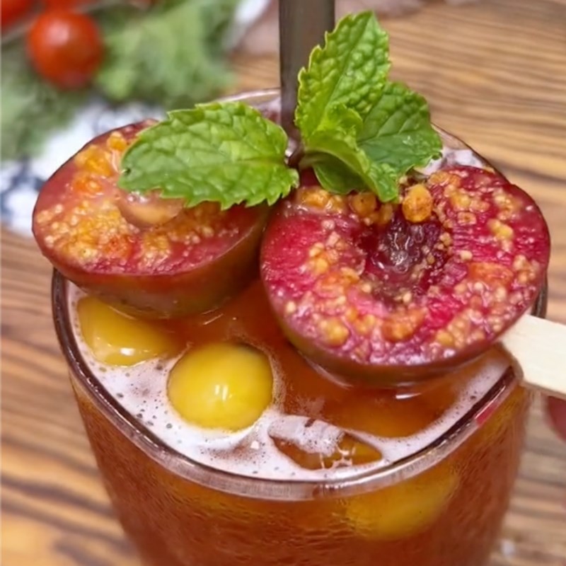 Bước 6 Thành phẩm Trà mận hà nội (Công thức từ tiktok Vào bếp cùng Điện máy XANH)