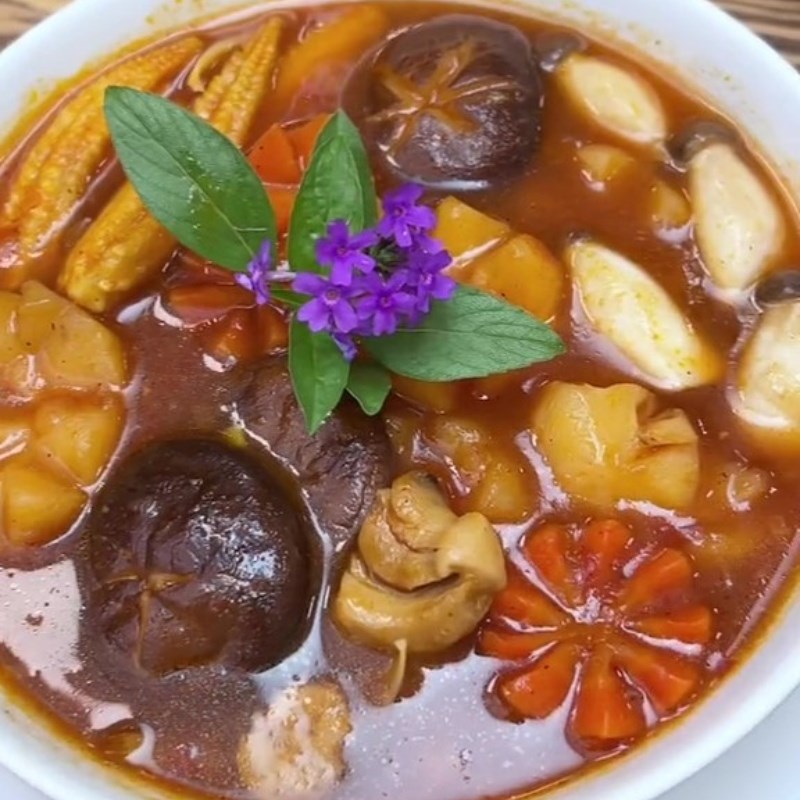 Bước 6 Thành phẩm Ragu đậu gà