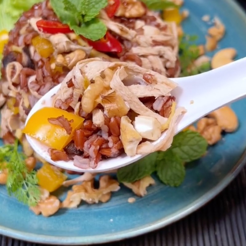 Bước 6 Thành phẩm Cơm gạo lứt trộn cam (Công thức từ kênh tiktok Vào bếp cùng Điện máy XANH)