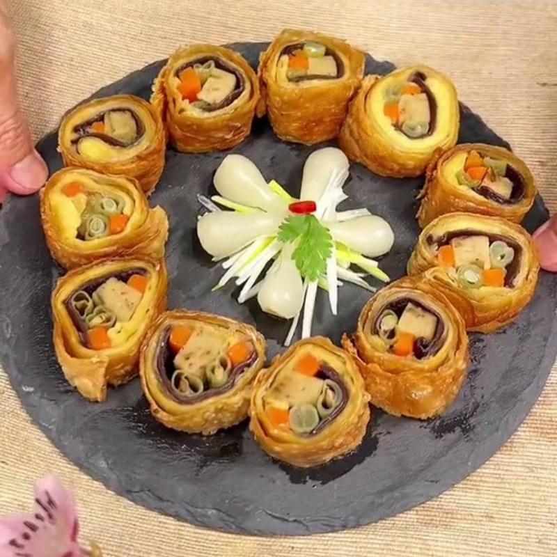 Bước 5 Thành phẩm Chả phượng chay