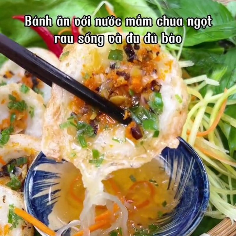 Bước 5 Thành phẩm Bánh khọt chay bằng bột gạo