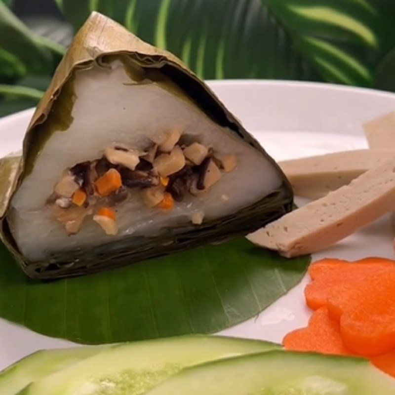 Bước 7 Thành phẩm Bánh giò chay từ bột bắp