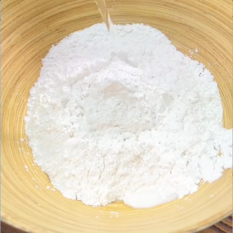 Bước 2 Trộn bột Chè bột lọc heo quay nấm mộc nhĩ