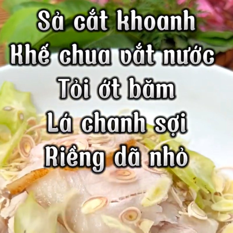 Bước 3 Trộn chạo Chạo giò heo (Công thức được chia sẻ từ Tiktok Vào bếp cùng Điện máy XANH)