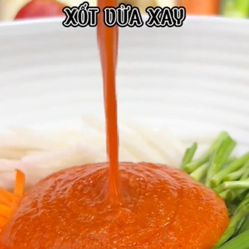 Bước 4 Trộn kim chi Kim chi cải thảo chay (Công thức được chia sẻ từ Tiktok Bếp chay XANH)