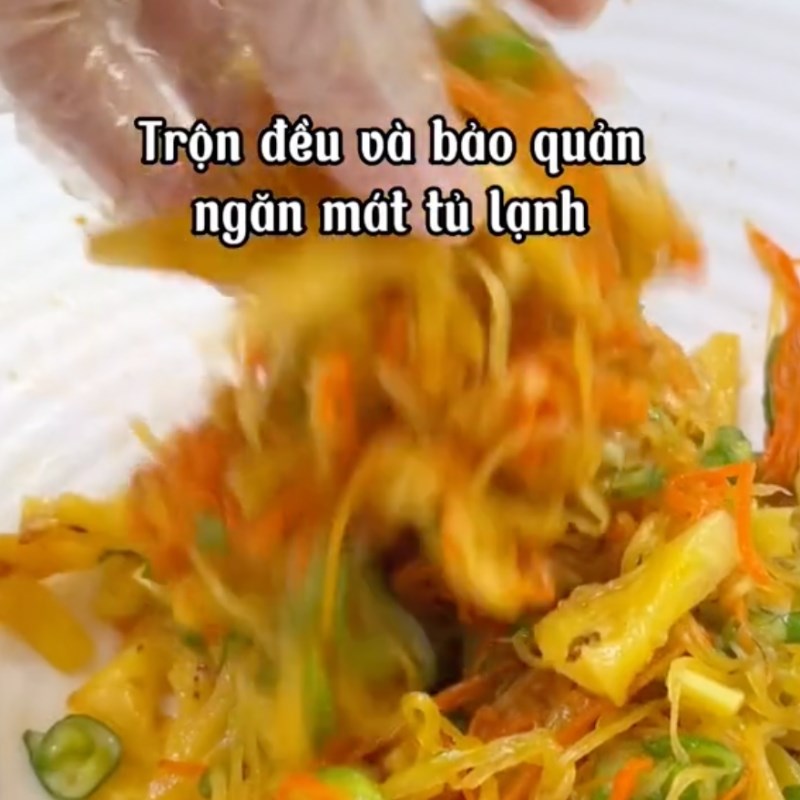 Bước 4 Trộn mắm Mắm chay