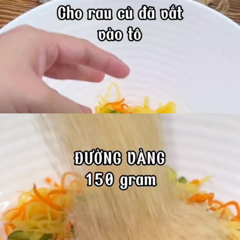 Bước 4 Trộn mắm Mắm chay