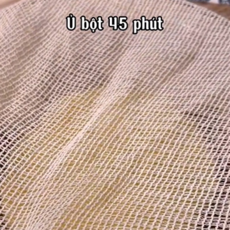 Bước 5 Ủ bột Bánh bao bí đỏ nhân đậu xanh