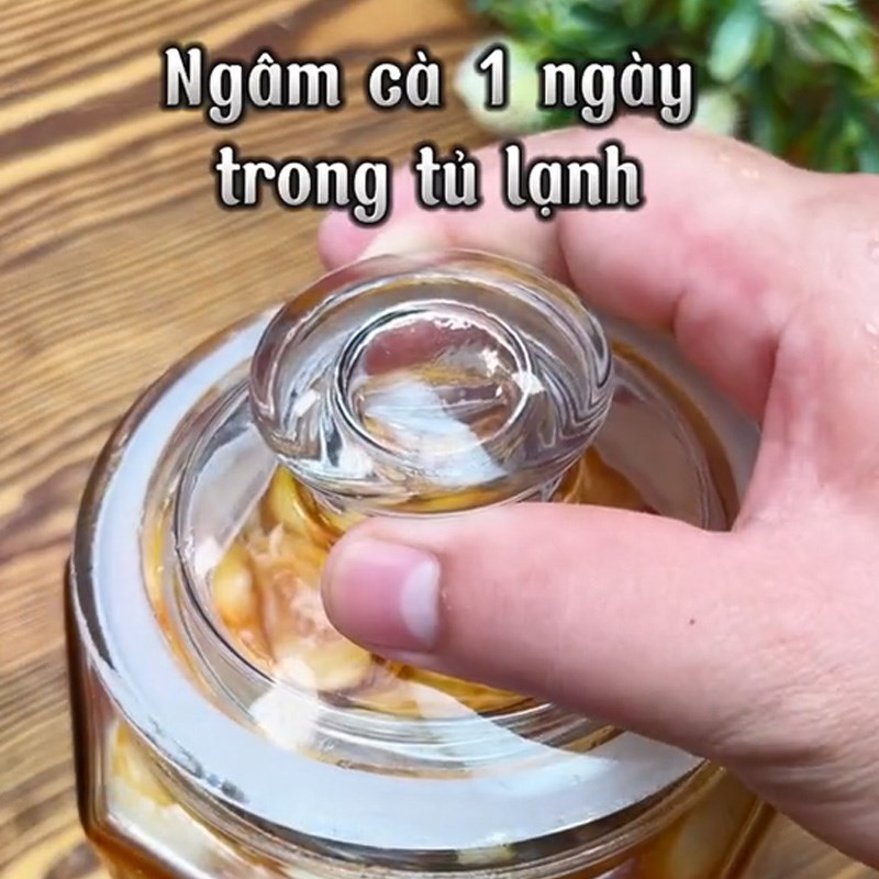 Bước 3 Ngâm cà pháo muối xổi Cà pháo muối xổi (Công thức được chia sẻ từ TikTok Vào bếp cùng KitchenAZ)