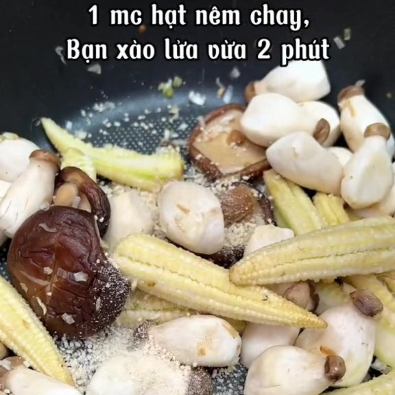 Bước 3 Xào rau củ Ragu đậu gà