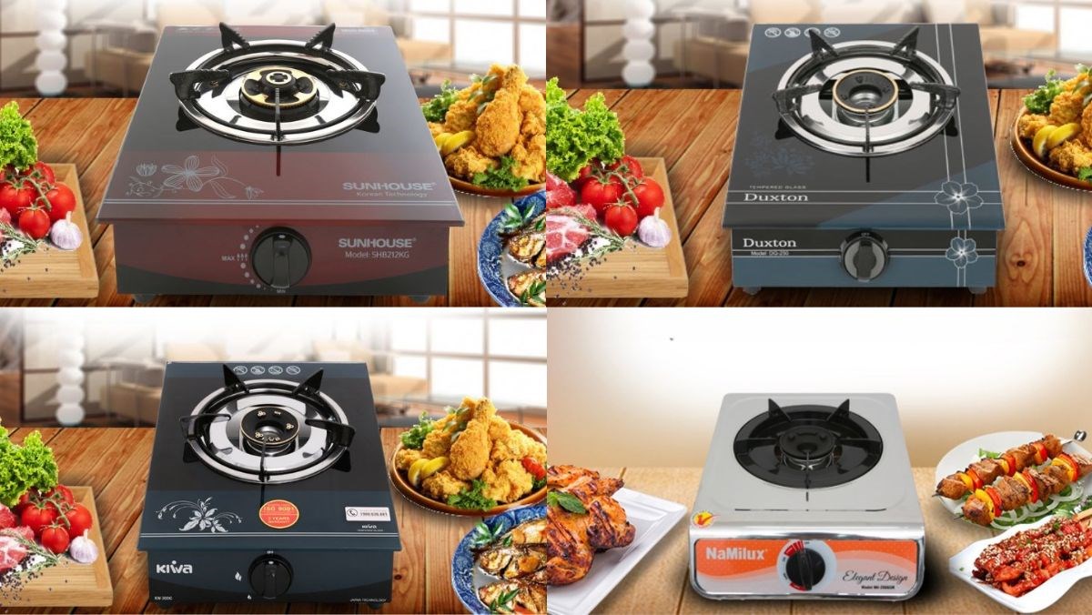 Gợi ý các mẫu bếp ga 1 bếp phù hợp với gia đình nhỏ