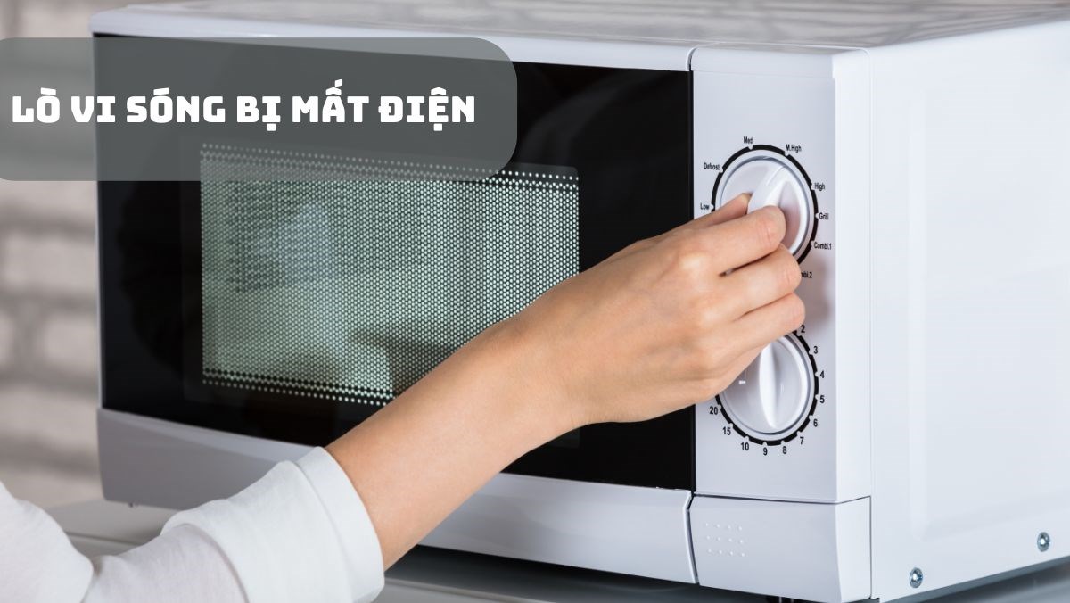 Lò vi sóng không vào điện
