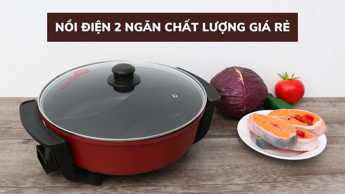 Nồi điện 2 ngăn
