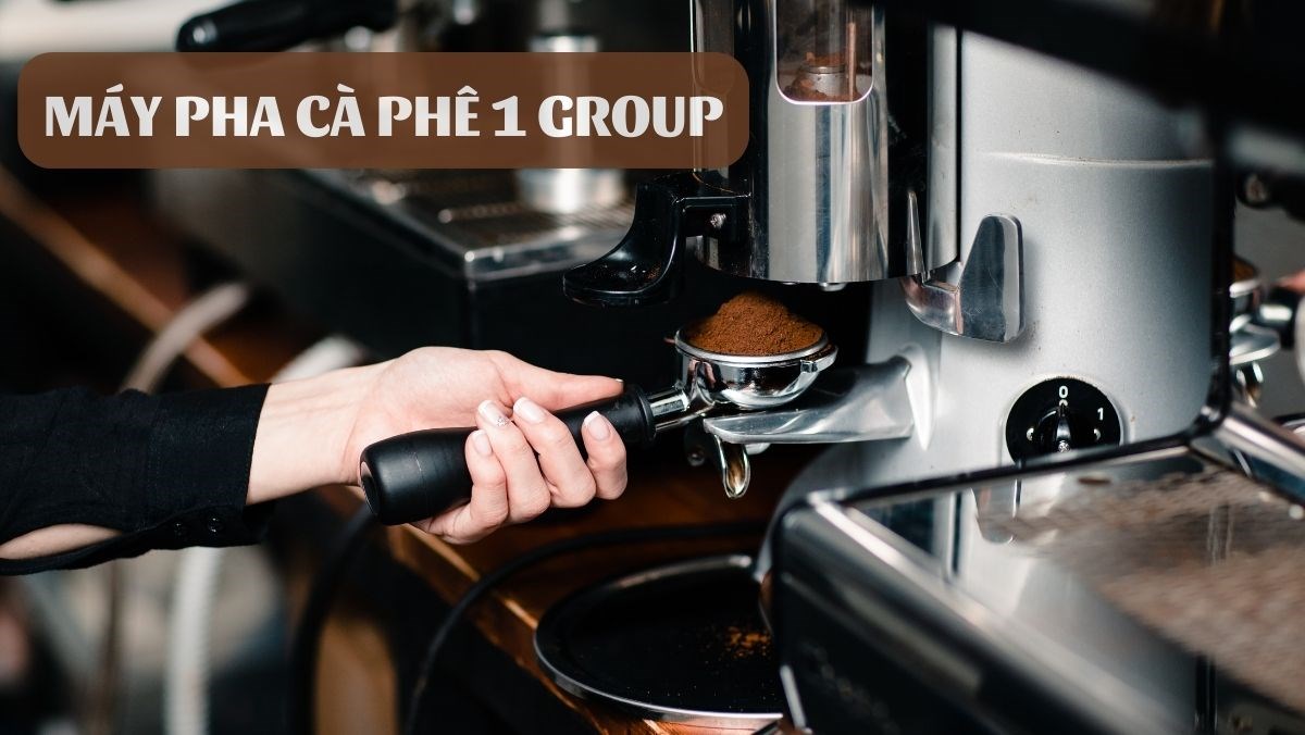 Máy pha cafe 1 group