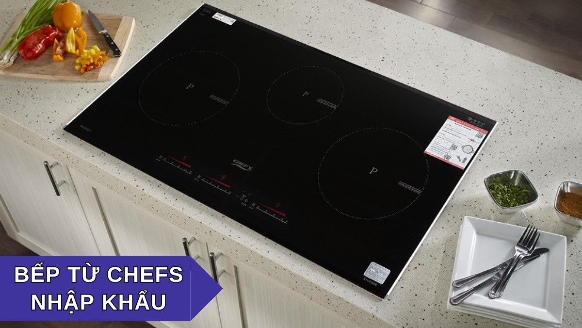 Các mẫu bếp từ Chefs nhập khẩu