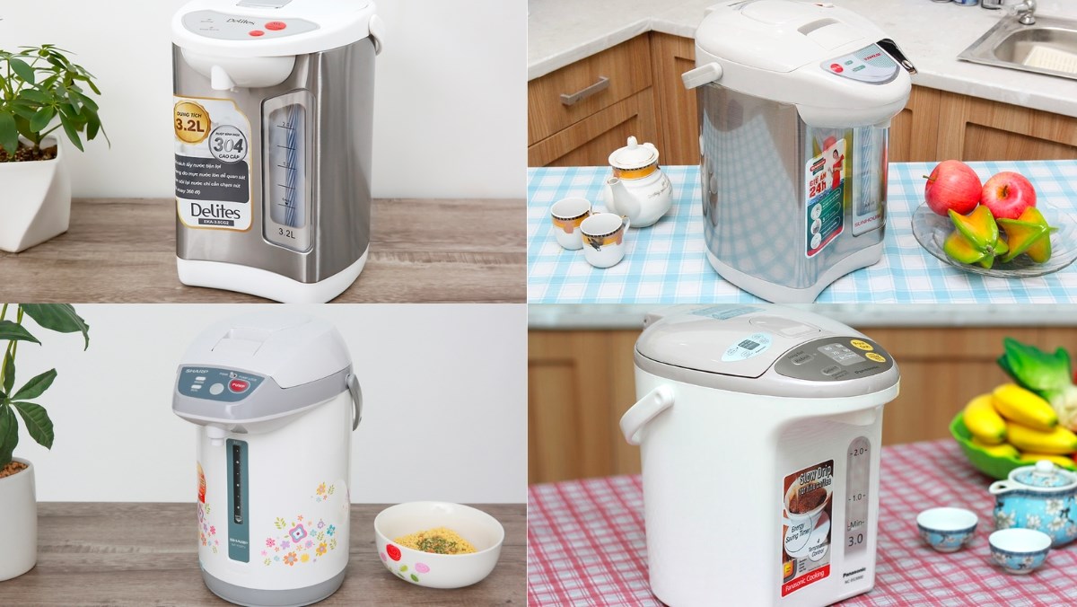 Các mẫu bình thuỷ điện, bình đun nước nóng 3l - 3.5l