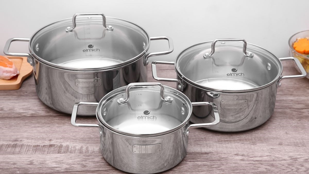 Top bộ nồi Elmich đáy liền