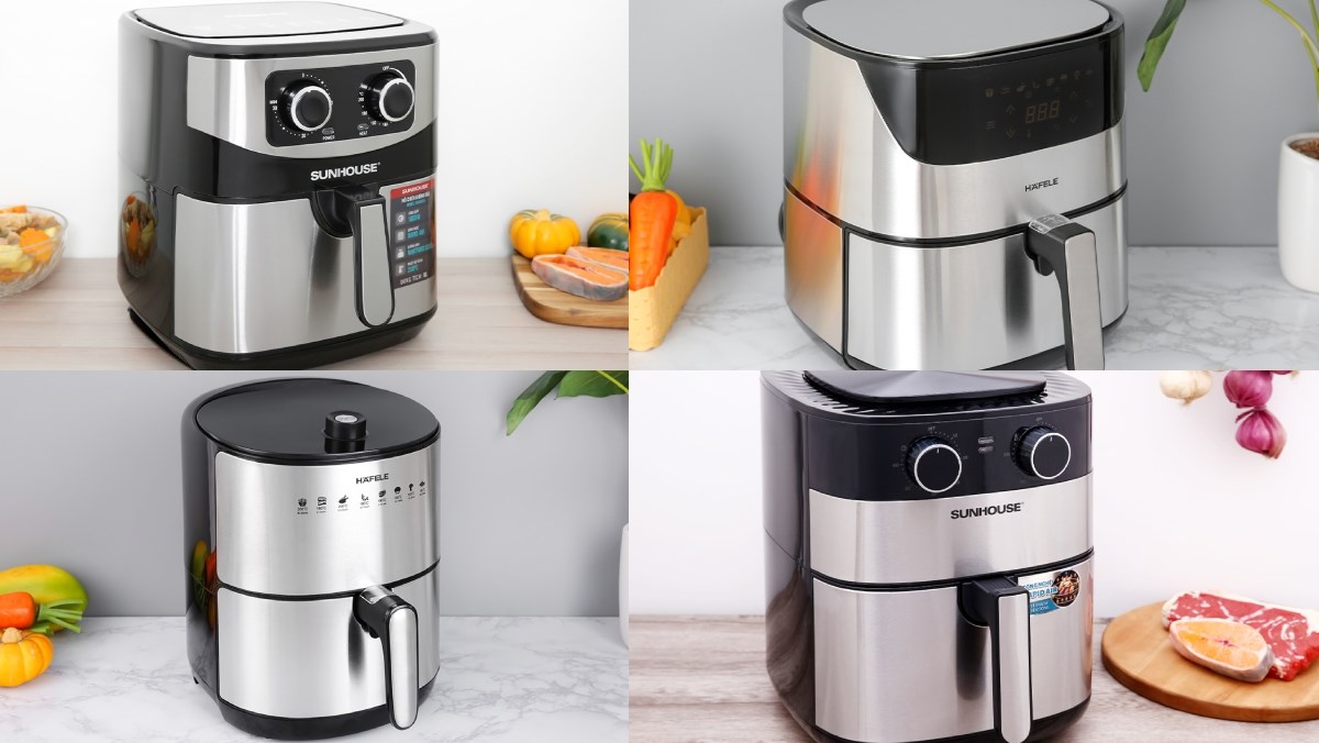 4 mẫu nồi chiên inox chất lượng