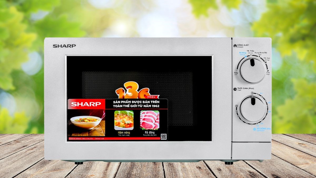 Top các mẫu lò vi sóng cơ Sharp
