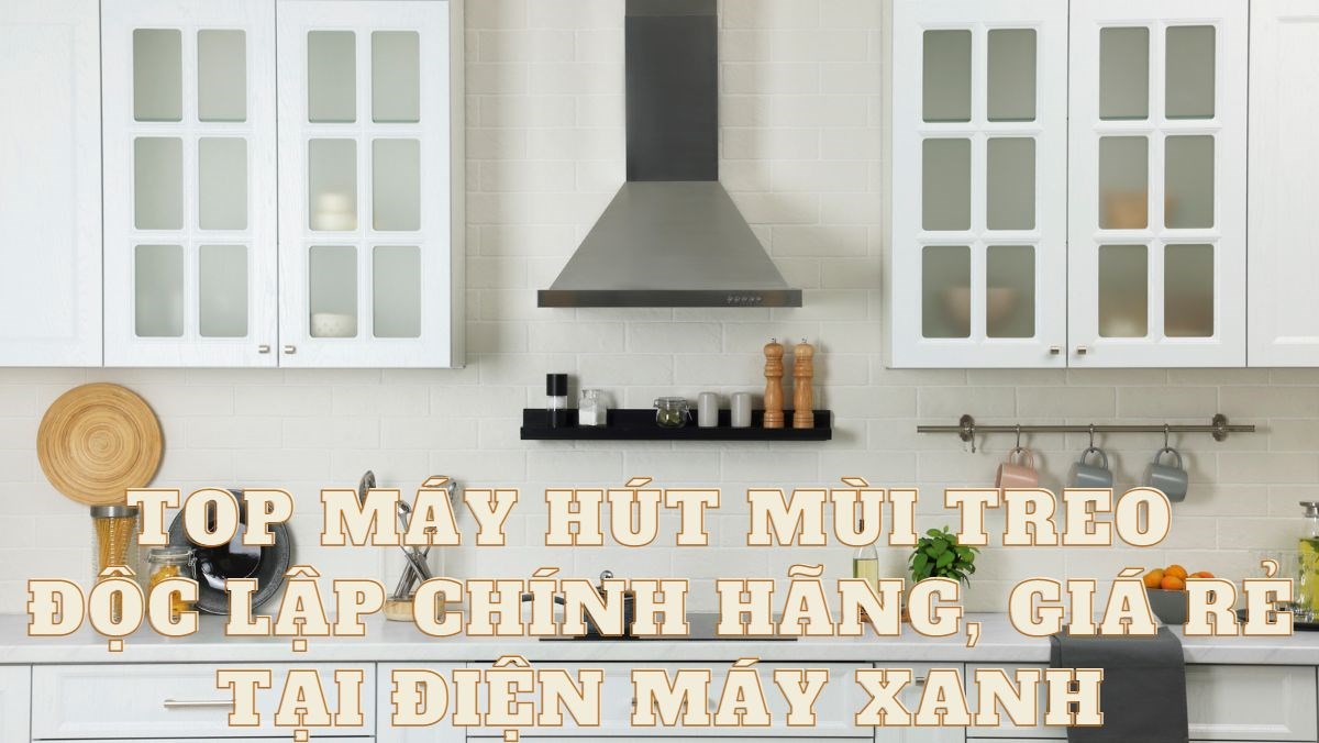 Top máy hút mùi treo độc lập
