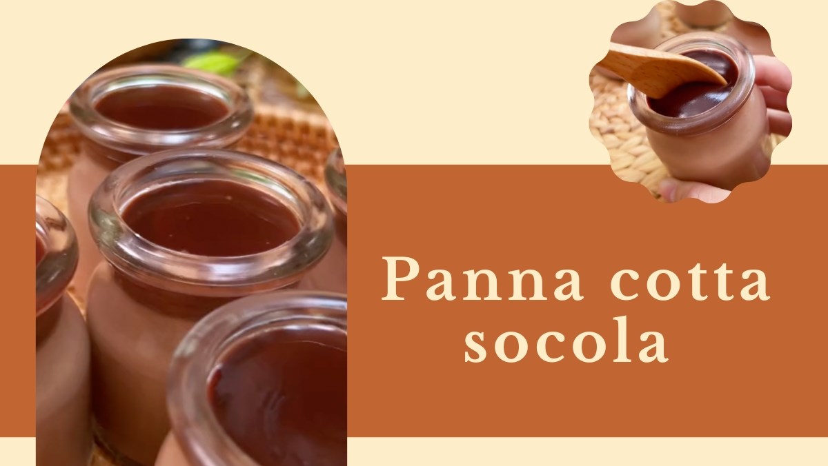 Panna cotta socola (Công thức từ kênh tiktok Vào bếp cùng <a href="https://truonghaitiengiang.com" title="Trường Hải Tiến Giang" target="blank" rel="follow">Trường Hải Tiến Giang</a>)