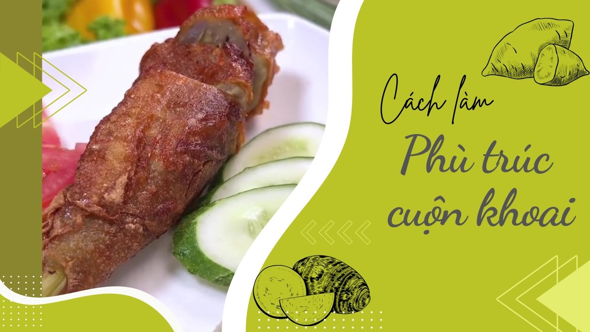 Phù trúc cuộn khoai