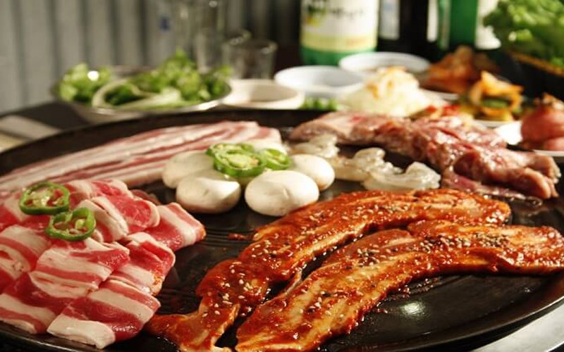 Nướng trực tiếp tr&ecirc;n bếp