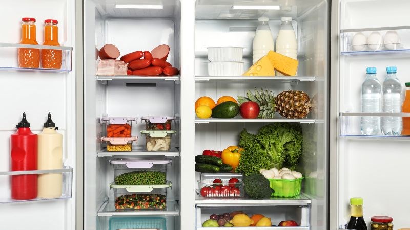 Ph&acirc;n loại đồ ăn trước khi sắp xếp