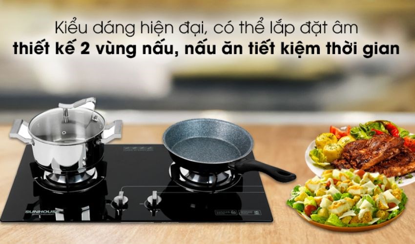 Bếp ga &acirc;m Sunhouse SHB5546MT 