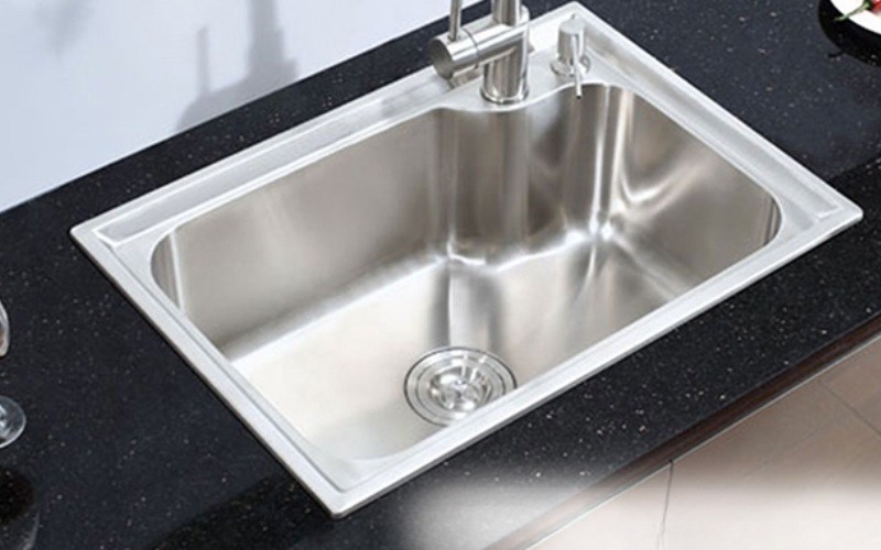 Chậu rửa ch&eacute;n 1 ngăn inox Eurolife EL-C6243