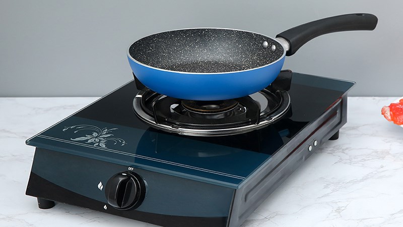 Chảo nhôm chống dính vân đá đáy từ 20 cm Elmich Y1 EL-3718