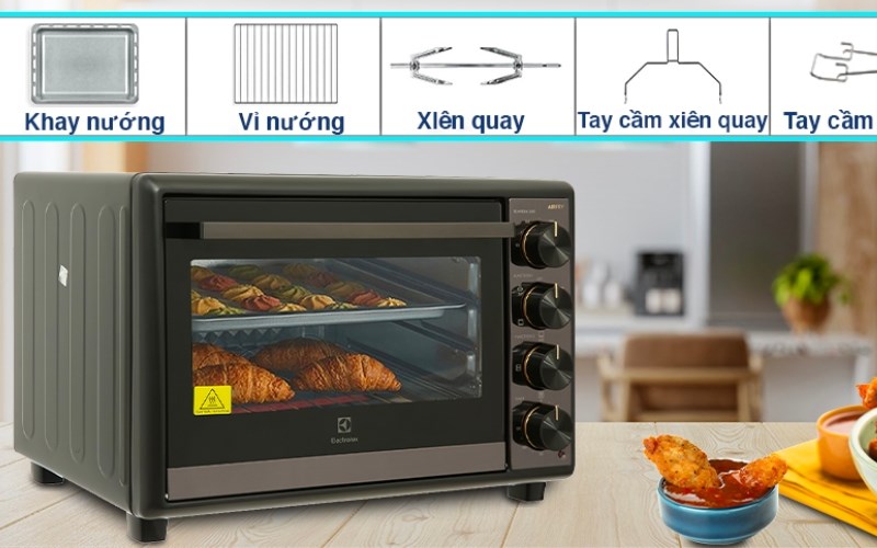  L&ograve; nướng Electrolux EOT4022XFG 40 l&iacute;t 