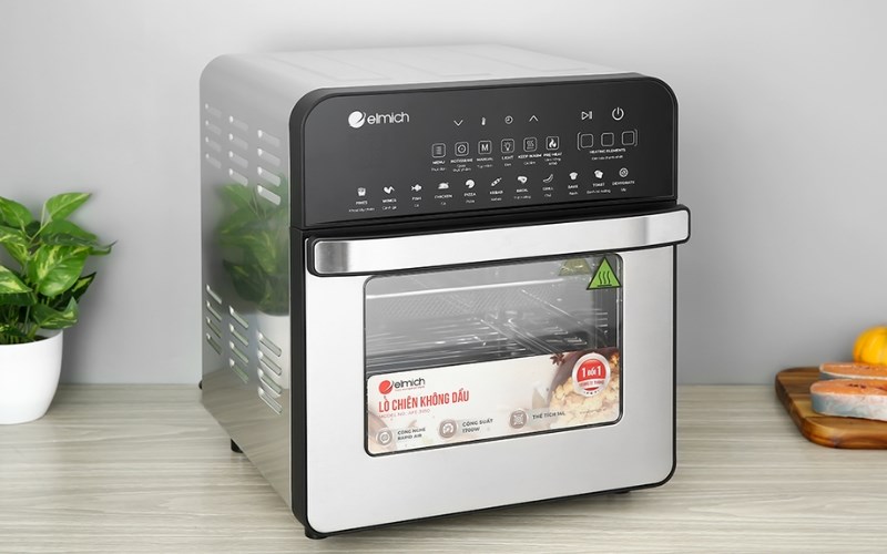 L&ograve; chi&ecirc;n kh&ocirc;ng dầu Elmich AFE-3950 14 l&iacute;t