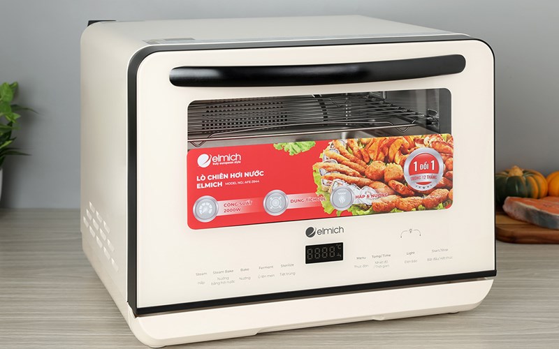 L&ograve; chi&ecirc;n kh&ocirc;ng dầu hơi nước Elmich AFE-3944 20 l&iacute;t