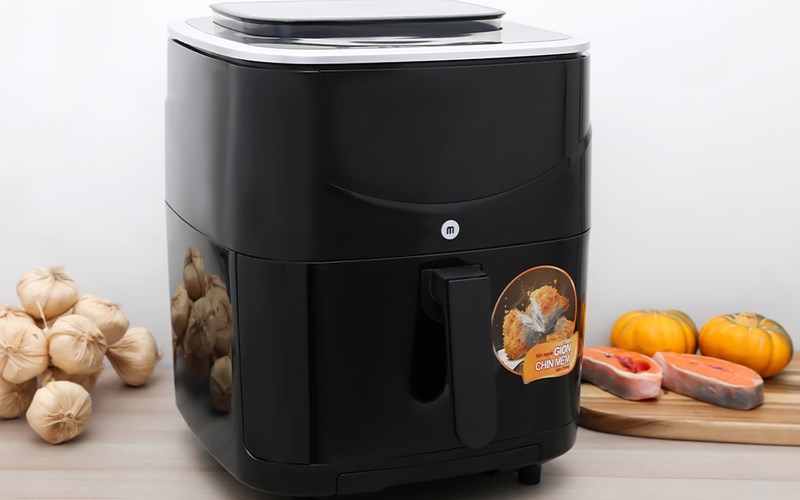 Nồi chi&ecirc;n kh&ocirc;ng dầu hơi nước Mishio MK-302 7 l&iacute;t