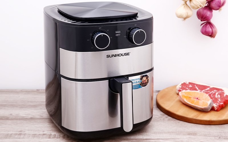 Nồi chi&ecirc;n kh&ocirc;ng dầu Sunhouse SHD4026 6 l&iacute;t