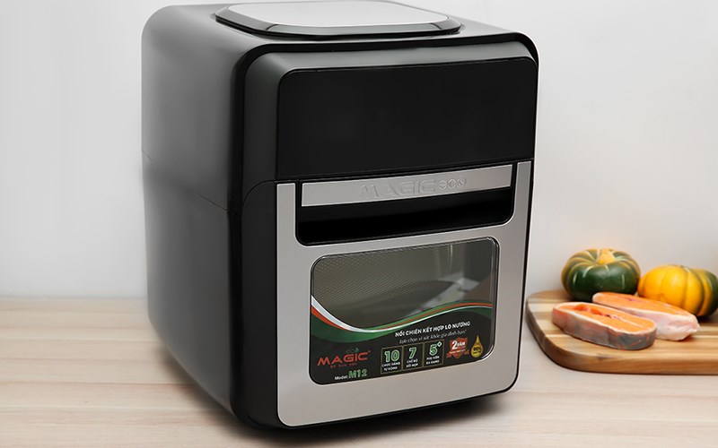 L&ograve; chi&ecirc;n kh&ocirc;ng dầu Magic Eco M12 12 l&iacute;t