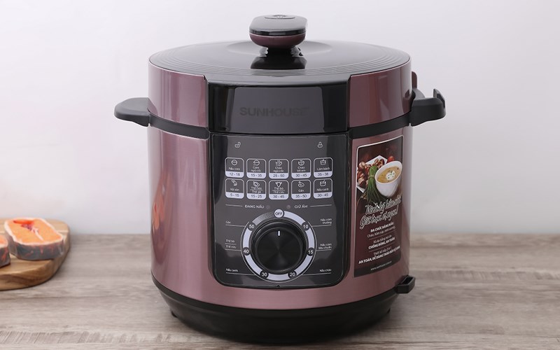 Nồi &aacute;p suất điện Sunhouse SHD1657 6 l&iacute;t