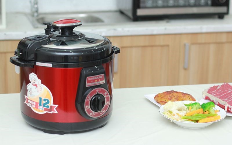 Nồi &aacute;p suất điện Sunhouse SHD-1552 5 l&iacute;t