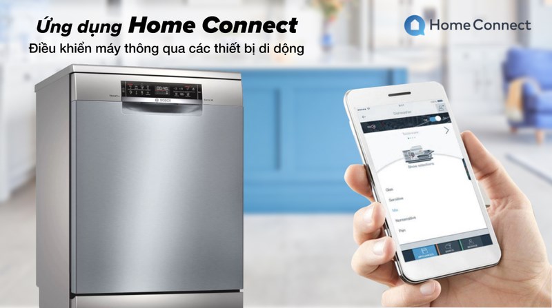 M&aacute;y rửa ch&eacute;n độc lập Bosch SMS6ECI93E