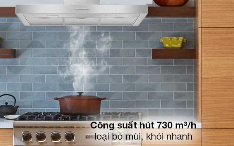 Máy hút mùi áp tường Smeg KBT900XE (536.84.493)