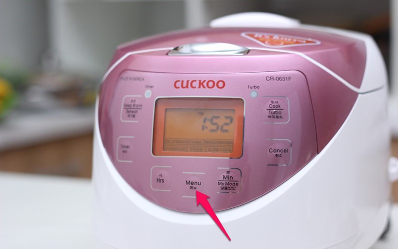 Sử dụng chức năng Menu