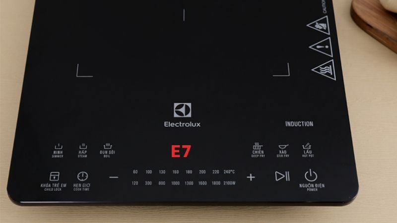 M&atilde; lỗi bếp từ Electrolux