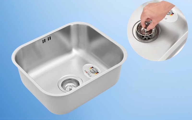 Chậu rửa ch&eacute;n 1 ngăn inox Hafele HS20-SSN1R50 (567.24.000)