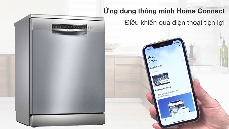 Máy rửa chén độc lập Bosch SMS4ECI14E